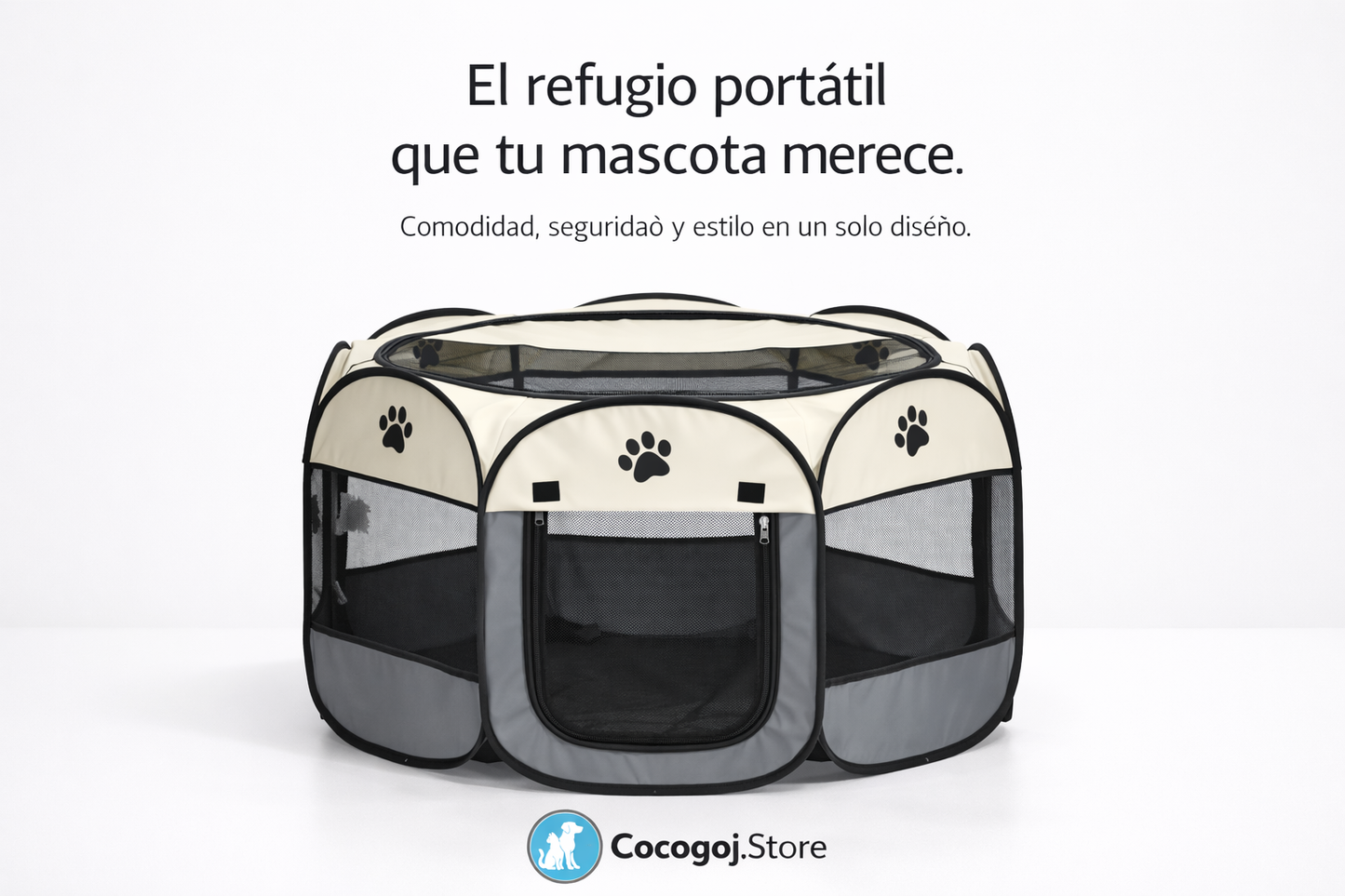 Corral para Mascotas Plegable